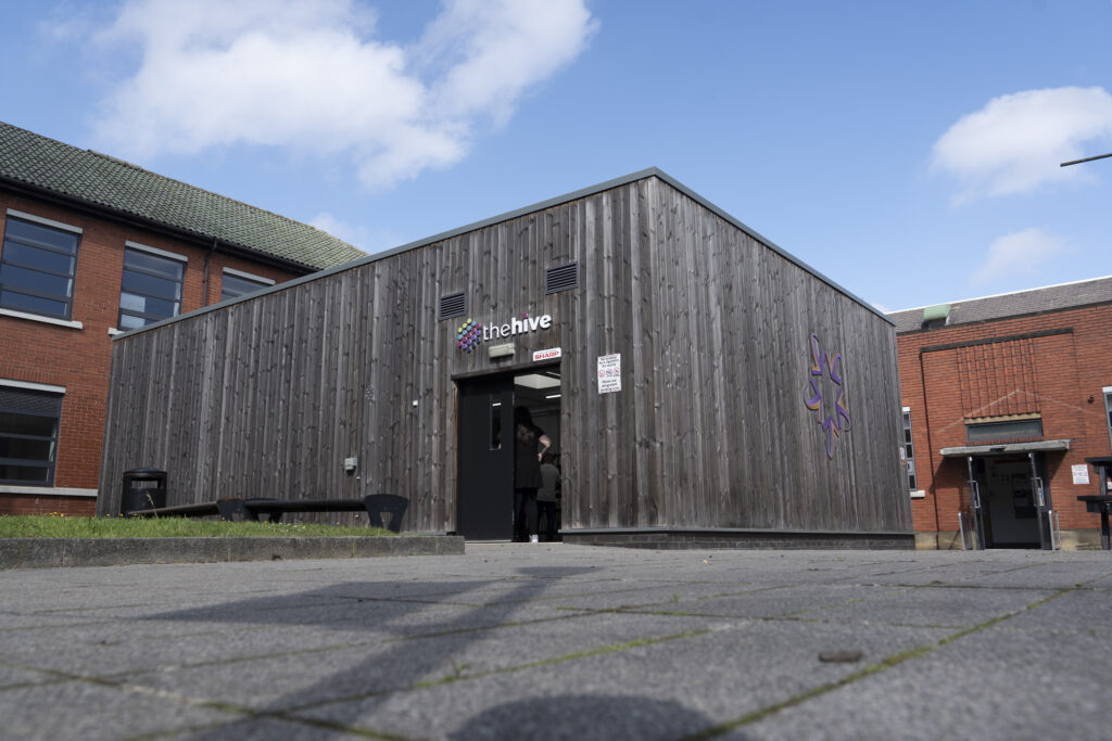 The Hive building