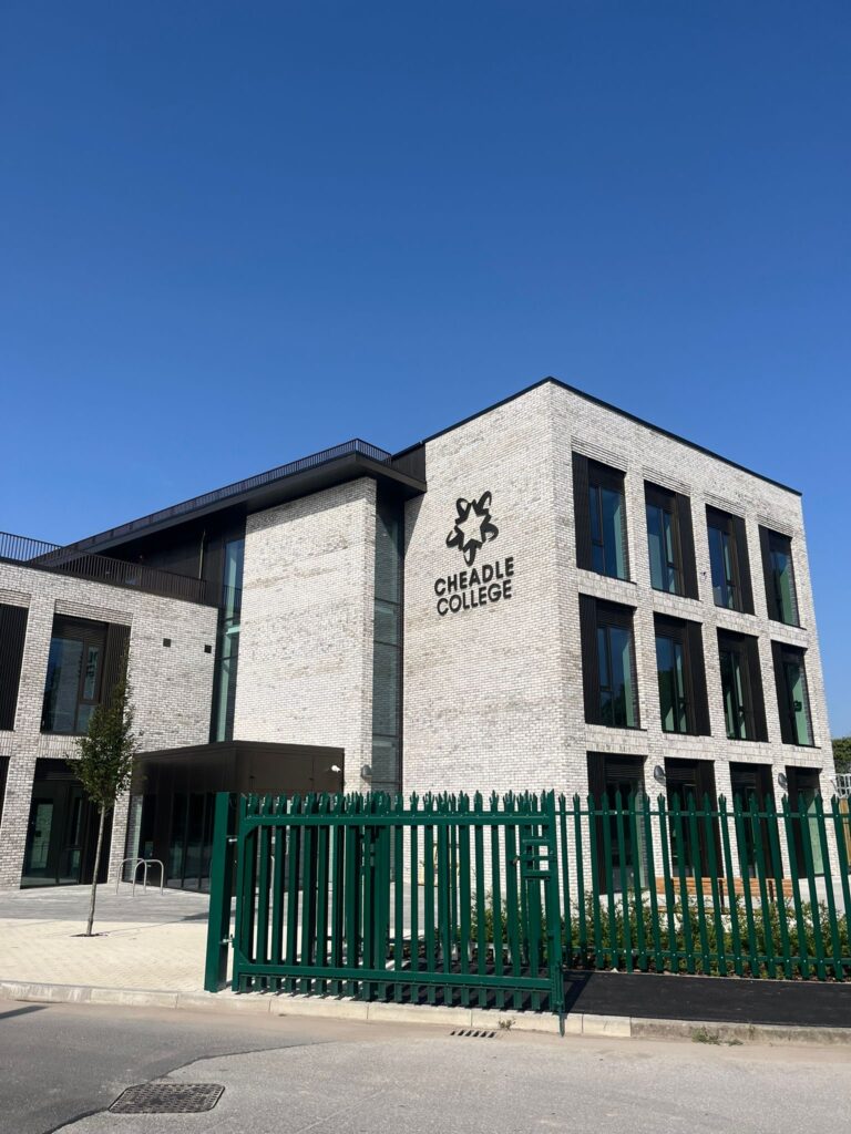 New campus exterior